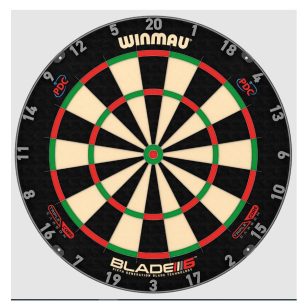 Tinta darts Winmau BLADE 6 Triple CORE