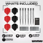Tinta darts Winmau blade 360 cu protectie si doua seturi de sageti, line de aruncare