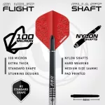 Tinta darts Winmau blade 360 cu protectie si doua seturi de sageti, line de aruncare
