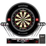 Tinta darts Winmau Blade 6 Triple Core cu protectie , doua seturi de sageti, linie aruncare