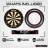 Tinta Winmau BLADE 6 cu protectie de perete, doua seturi de sageti si linie de start