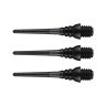 Varf darts plastic Winmau Triton, negru, set de 50 bucati