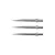 Varf Darts RedDragon Trident 32mm argintiu
