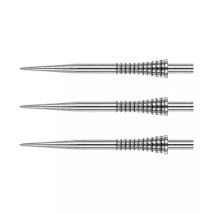 Varf Darts otel Red Dragon Raptor grip, argintiu 35mm