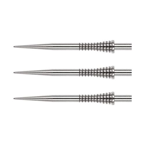 Varf Darts otel Red Dragon Raptor grip, argintiu 33mm