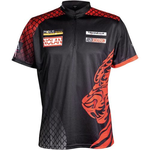 Tricou Darts Reddragon Jonny Clayton Tour Polo, Marime M