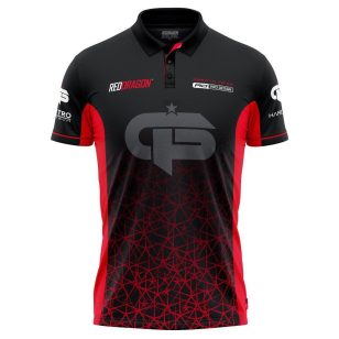 Camasa Red Dragon Gerwyn Price Iceman Red Tour, marimea XXXL