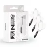   Fluturas si tija darts Red Dragon Nitro Flite, negru-transparent, fluturas standard si tija scurta