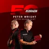 Camasa darts Red Dragon 50 Year Limited Edition, Peter Wright - marimea L