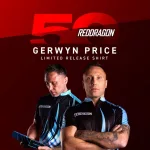 Camasa darts Red Dragon 50 Year Limited Edition shirt, Gerwyn price, marimea XL