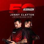 Camasa darts Red Dragon 50 Year Limited Edition, Jonny Clayton- 2XL