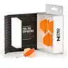   Fluturas si tija darts Red Dragon Nitro Flite, portocaliu-alb, fluturas standard si tija medie