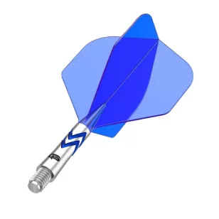   Fluturas si tija darts Red Dragon Nitro Flite Gerwyn Price, fluturas standard si tija scurta