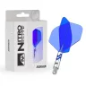   Fluturas si tija darts Red Dragon Nitro Flite Gerwyn Price, fluturas standard si tija lunga