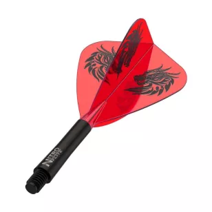   Fluturas si tija darts Red Dragon Nitro Flite Jonny Clayton, fluturas Kite si tija medie