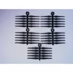 Dart varf plastic Cosmo 2BA standard filet negru 50buc/pachet