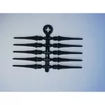 Dart varf plastic Cosmo 2BA standard filet negru 50buc/pachet