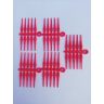 Dart varf plastic Cosmo 2BA standard filet rosu 50buc/pachet