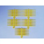 Dart varf plastic Cosmo 2BA standard filet galben 50buc/pachet