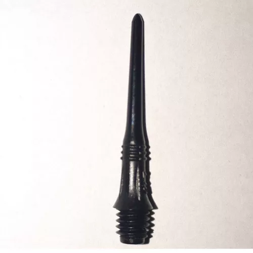 Varf Darts plastic L-Style USA Lip negru, 26mm 2BA/50buc