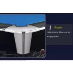 Masa pool biliard Astra 8' negru
