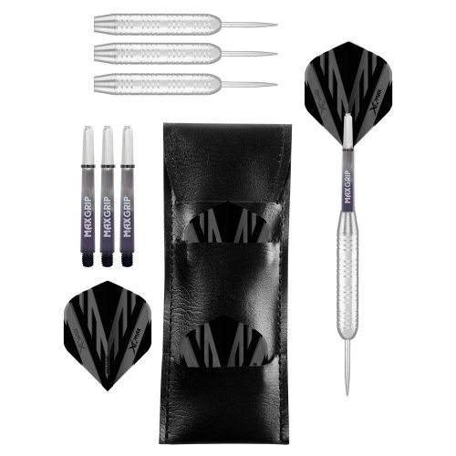 Set Darts Steel XQ Max Silver Coated, 23g, Brass