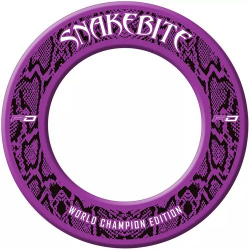 Aparator perete TARGET , mov, inscriptionat Snakebite 